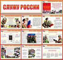 Стенд "Служу России" - fgospostavki.ru - Выкса