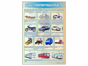 Стенд "Виды транспортных средств" - fgospostavki.ru - Выкса