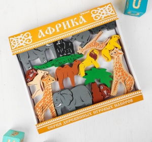 Конструктор "Африка", 35 элементов - fgospostavki.ru - Выкса