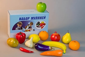 Набор муляжей для рисования (13 штук) - fgospostavki.ru - Выкса