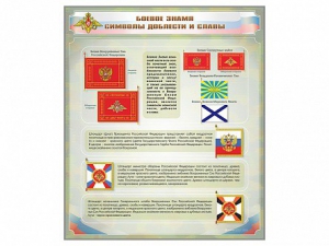 Стенд "Боевое знамя. Символы доблести и славы" - fgospostavki.ru - Выкса
