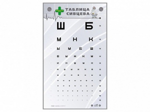 Интерактивный стенд "Таблица Сивцева" - fgospostavki.ru - Выкса
