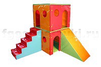 Домик игровой двухэтажный (комплект) - fgospostavki.ru - Выкса
