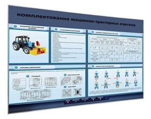 Электрифицированный светодинамический стенд «Комплектование машинно-тракторных агрегатов» - fgospostavki.ru - Выкса