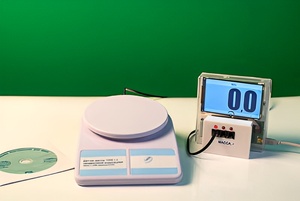 Датчик массы 1000 г с независимой индикацией (весы с USB-переходником) - fgospostavki.ru - Выкса