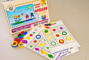 Игровой набор Фребеля "Цвет и форма" (серия "Эксперимент") - fgospostavki.ru - Выкса