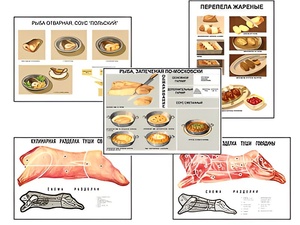 Плакаты ПРОФТЕХ "Кулинарные рецепты" (17 пл, винил, 70х100) - fgospostavki.ru - Выкса