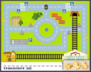 Игровой набор "Транспорт" - fgospostavki.ru - Выкса
