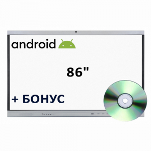 Интерактивная панель 86" (Android)  - fgospostavki.ru - Выкса