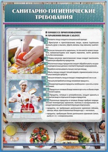 Стенд "Санитарно-гигиенические требования" - fgospostavki.ru - Выкса