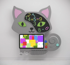 Интерактивный бизиборд с программным логопедическим комплексом и элементами «Кошечка» - fgospostavki.ru - Выкса