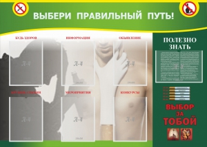 Стенд "Выбери правильный путь!" - fgospostavki.ru - Выкса
