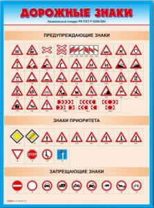 Стенды "Дорожные знаки № 4" - fgospostavki.ru - Выкса