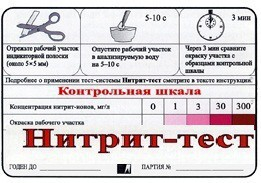 Тест-система "Нитрит-тест" - fgospostavki.ru - Выкса
