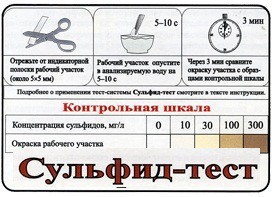 Тест-система «Сульфид-тест» - fgospostavki.ru - Выкса