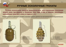 Комплект плакатов "Ручные гранаты" - fgospostavki.ru - Выкса