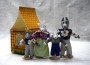 Шагающий театр с домиком "Волк и козлята" (4 персонажа) - fgospostavki.ru - Выкса