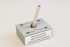 Выключатель двухполюсный (демонстрационный) - fgospostavki.ru - Выкса
