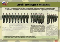Комплект плакатов "Строевая подготовка" - fgospostavki.ru - Выкса