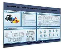 Электрифицированный светодинамический стенд «Комплектование машинно-тракторных агрегатов» - fgospostavki.ru - Выкса