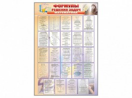 Стенд "Формулы для решения задач по математике" - fgospostavki.ru - Выкса