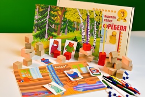 Игровой набор Фребеля "Три медведя" (серия "Сказочный мир". Выпуск 2) - fgospostavki.ru - Выкса