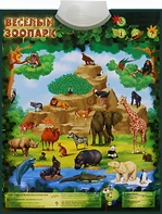 Озвученный плакат "Веселый зоопарк" - fgospostavki.ru - Выкса