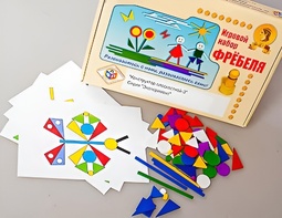 Игровой набор Фребеля "Конструктор плоскостной-3" (Серия "Эксперимент") - fgospostavki.ru - Выкса