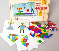 Игровой набор Фребеля "Конструктор плоскостной-4" (Серия "Эксперимент") - fgospostavki.ru - Выкса