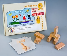 Игровой набор Фребеля "Кирпичики" (серия "Эксперимент") - fgospostavki.ru - Выкса