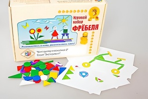 Игровой набор Фребеля "Конструктор плоскостной-2" (Серия "Эксперимент") - fgospostavki.ru - Выкса