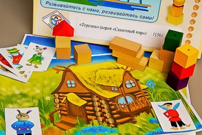 Игровой набор Фребеля "Теремок" (серия "Сказочный мир". Выпуск 1) - fgospostavki.ru - Выкса