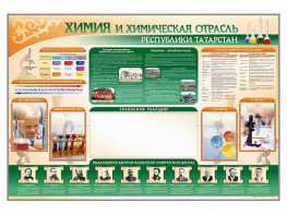 Стенд-уголок "Химия и химическая отрасль Российской Федерации" - fgospostavki.ru - Выкса