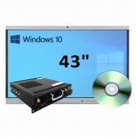 Интерактивная панель 43" (встроенный ПК, Win10) - fgospostavki.ru - Выкса