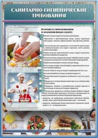 Стенд "Санитарно-гигиенические требования" - fgospostavki.ru - Выкса