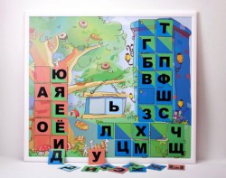 Магнитная доска "Город букв" - fgospostavki.ru - Выкса