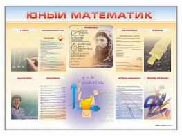 Стенд-уголок "Юный математик" - fgospostavki.ru - Выкса