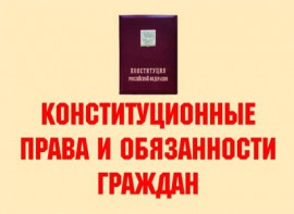 Комплект плакатов "Конституционные права и обязанности граждан" - fgospostavki.ru - Выкса