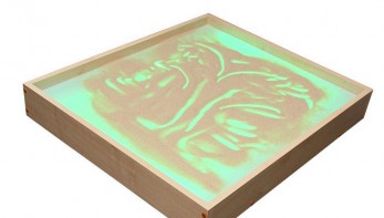 Планшет для рисования песком Радуга. Подсветка RGB. - fgospostavki.ru - Выкса