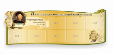 Стенд резной "Из дальних странствий возвратясь" - fgospostavki.ru - Выкса