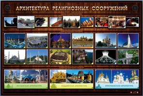 Интерактивный электрифицированный стенд "Архитектура религиозных сооружений" - fgospostavki.ru - Выкса