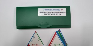 Математическая пирамида «Вычитание до 20» - fgospostavki.ru - Выкса