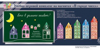 "В городе чисел". Для лучшего понимания и запоминания состава чисел первого десятка - fgospostavki.ru - Выкса