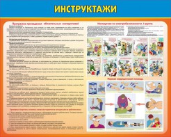 Стенд "Инструктажи" - fgospostavki.ru - Выкса