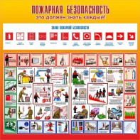 Стенд "Пожарная безопасность" Вариант 3 - fgospostavki.ru - Выкса