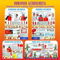 Стенд "Пожарная безопасность" Вариант 2 - fgospostavki.ru - Выкса