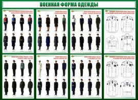 Стенд "Военная форма одежды" - fgospostavki.ru - Выкса