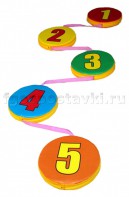 Дорожка "Змейка-шагайка-геометрическая" с цифрами - fgospostavki.ru - Выкса