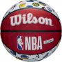 Мяч баскетбольный Wilson NBA All Team (размер 7, резина, тренировочный) - fgospostavki.ru - Выкса