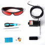 Ресурсный набор для плоттера 445nm 1600mW Blue Laser Components Engraver  Pack - fgospostavki.ru - Выкса